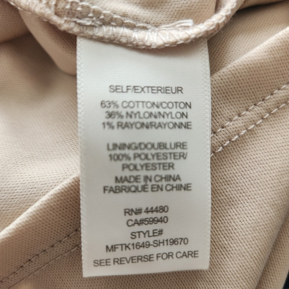 Mock-neck lace top - Picture 8 of 15